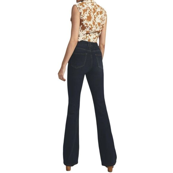 NWT Anthropologie PILCRO The Icon Flare Jeans 32 - Picture 6 of 11